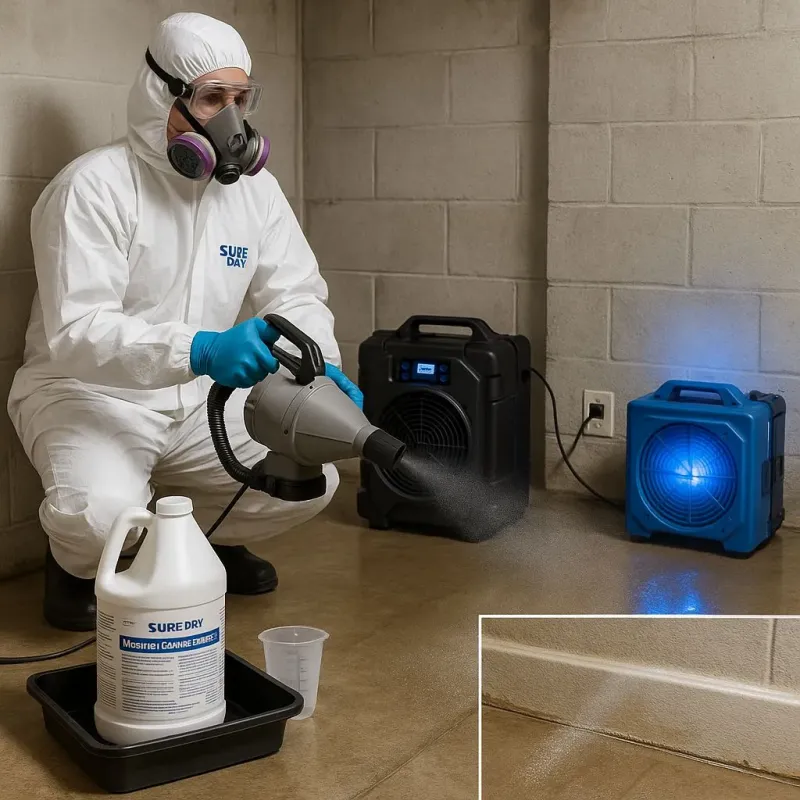 Sanitization and Odor Removal process in Miller County, GA