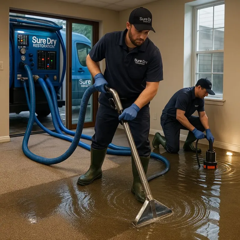 Water Extraction and Removal process in Miller County, GA